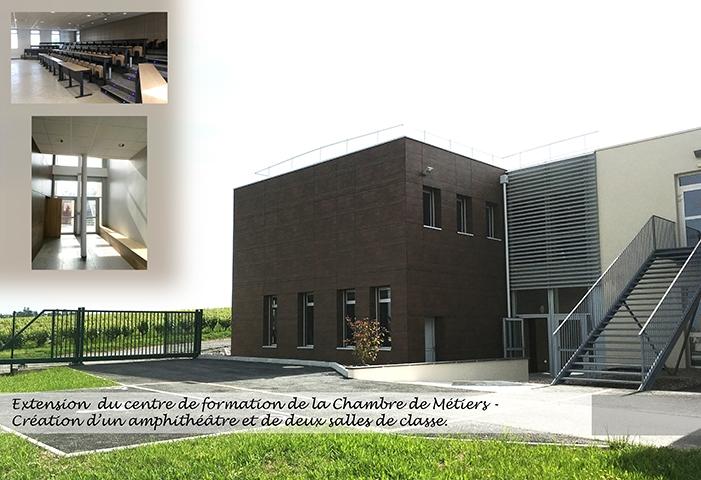 Extension CFA Chambre des Métiers du Tarn